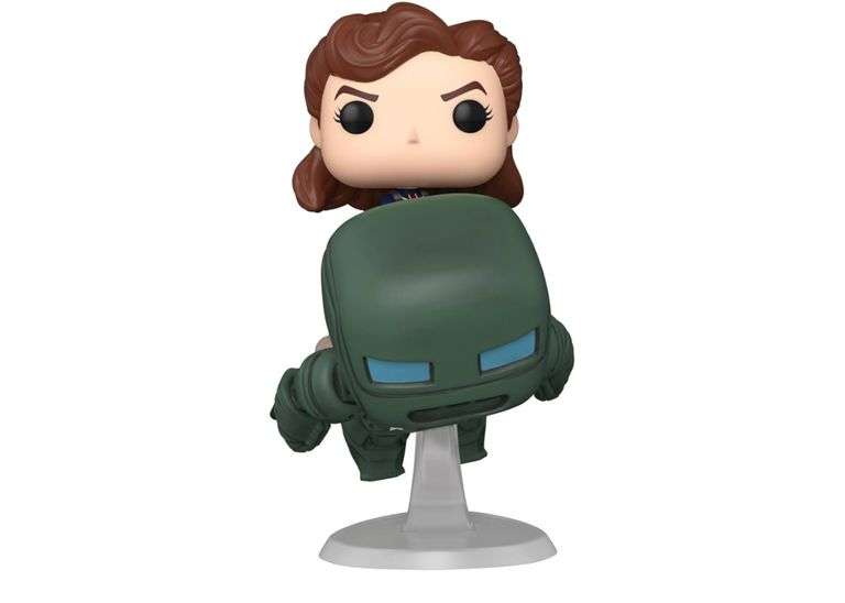 Funko Pop Deluxe Marvel: Year of The Shield - Captain Peggy Carter Riding Hydra Stomper - Marvel Comics - Amazon Exclusive - Collectable Vinyl Figure - Gift Idea - Official Merchandise
