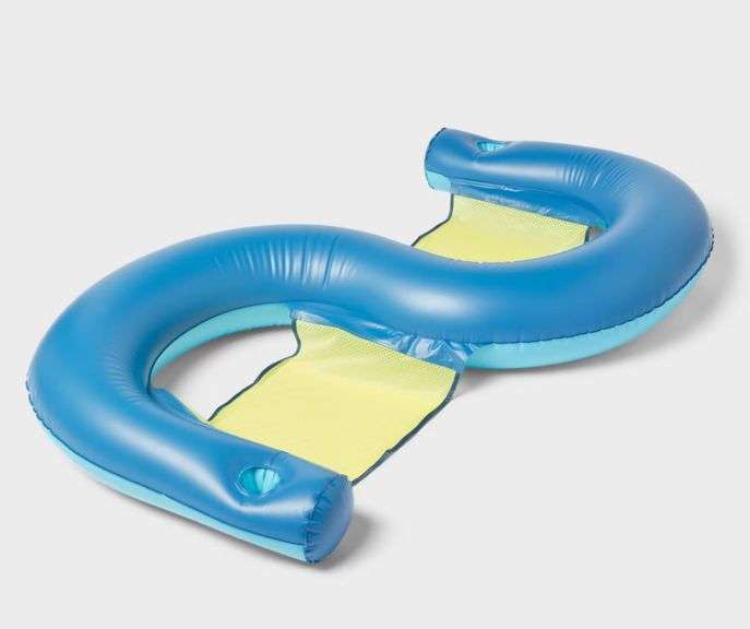 Tandem Sling Water Floats and Inflatables - Sun Squad™: PVC & Polyester, 450lb Capacity