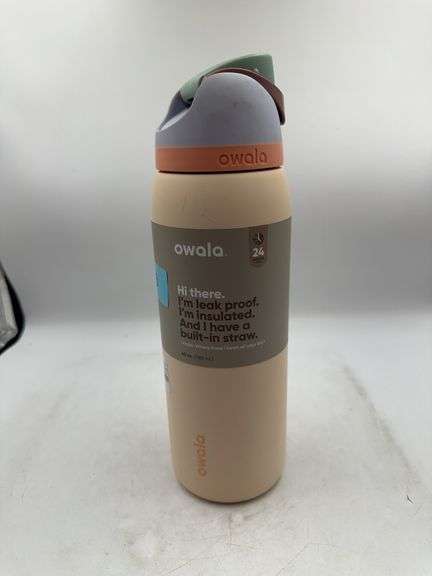 READ!! 40oz Owala FreeSip Stainless Steel Water Bottle