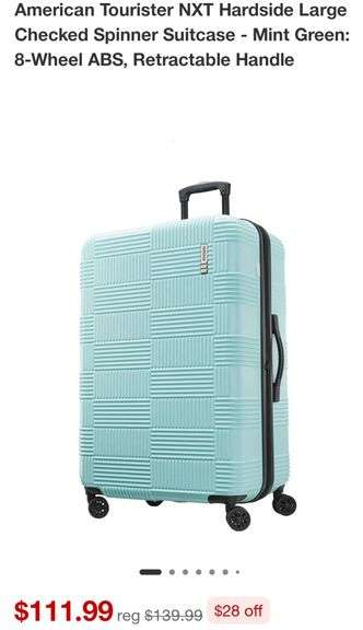 READ!! American Tourister 28" Hardside Spinner Suitcase