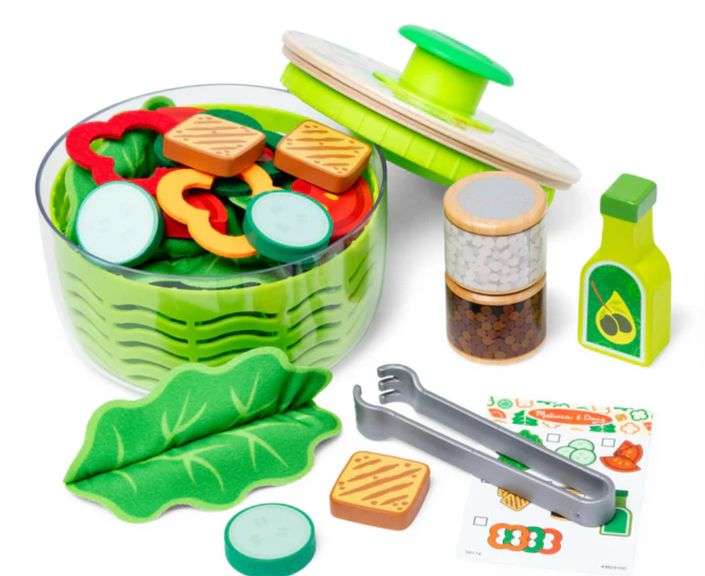 Melissa & Doug Salad Spinner Play Set