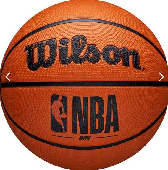 Wilson NBA DRV Outdoor Rubber Basketball - Size 5 (27.5")