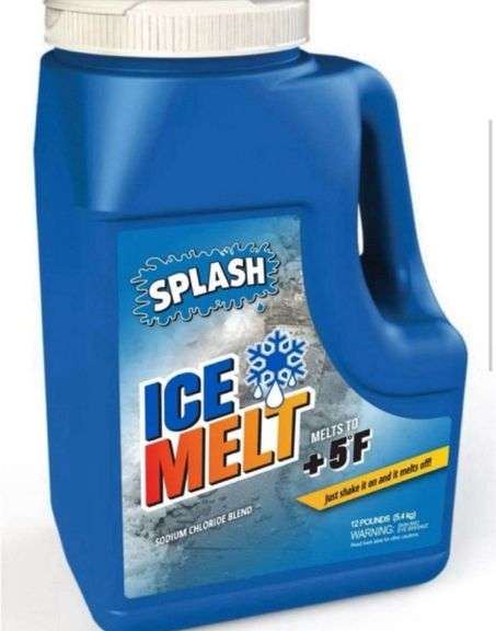 SPLASH 12lbs Ice Melt Jug: Outdoor Deicer