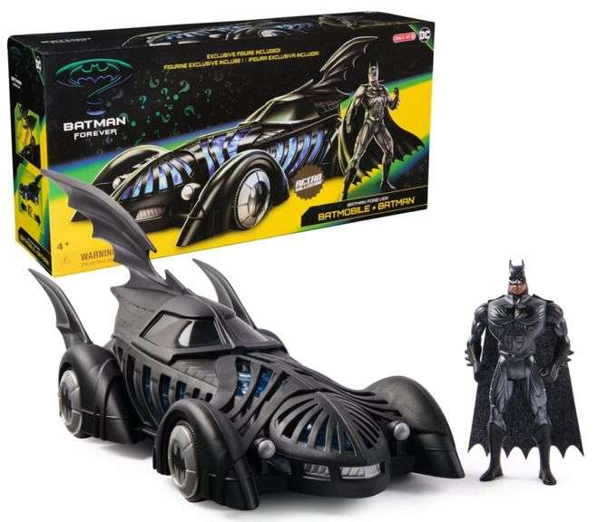 DC Comics Batman Retro Collection Batmobile and Action Figure
