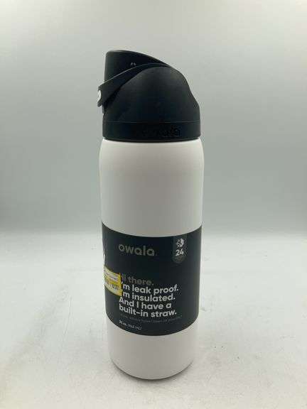 Owala 32oz FreeSip Stainless Steel Water Bottle - Sleek - SEE ALL PHOTOS FOR QUALITY