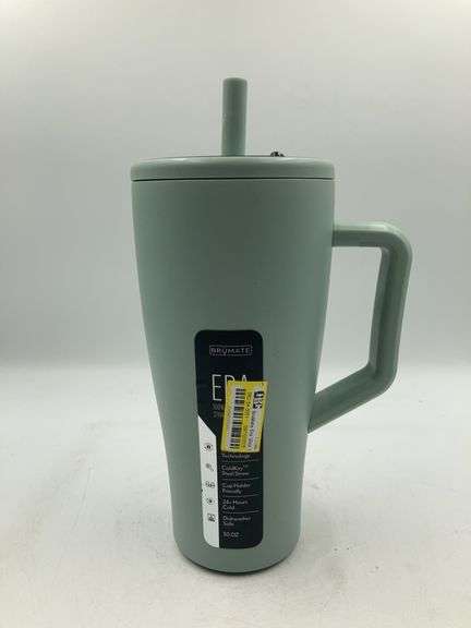 BruMate Era 30oz 100% Leakproof Straw Tumbler - Sage - SEE ALL PHOTOS FOR QUALITY