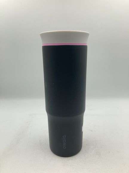 READ! Owala 24oz Stainless Steel Straw Tumbler - Black - SEE ALL PHOTOS FOR QUALITY