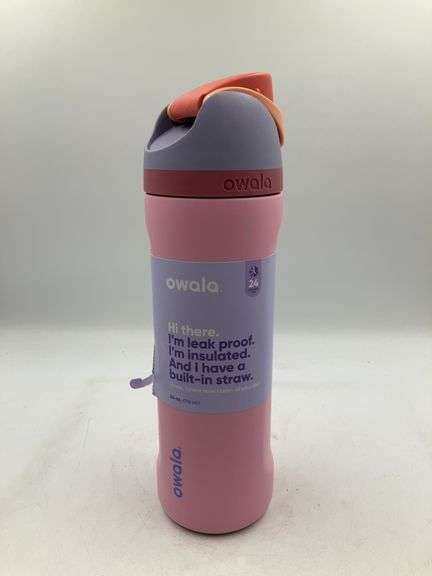 Owala 24oz FreeSip Stainless Steel Water Bottle - Kickflip - SEE ALL PHOTOS FOR QUALITY