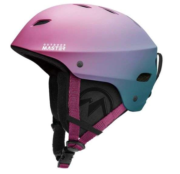 OutdoorMaster Kelvin Ski Helmet - Snowboard Helmet for Men, Women & Youth-Size M