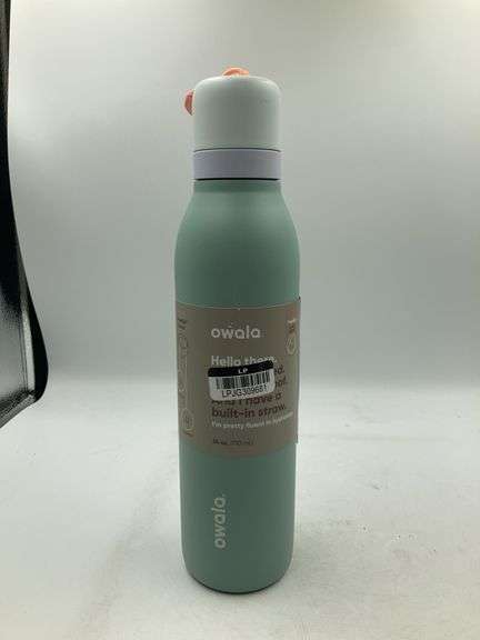 Owala 24oz FreeSip Twist Stainless Steel Water Bottle - Misty Meadow - SEE ALL PHOTOS FOR QUALITY