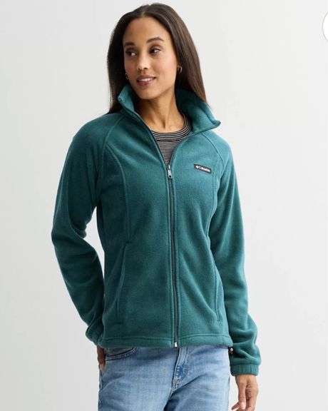 Women's Columbia Benton Springs Zip-Front Fleece Jacket-Size M