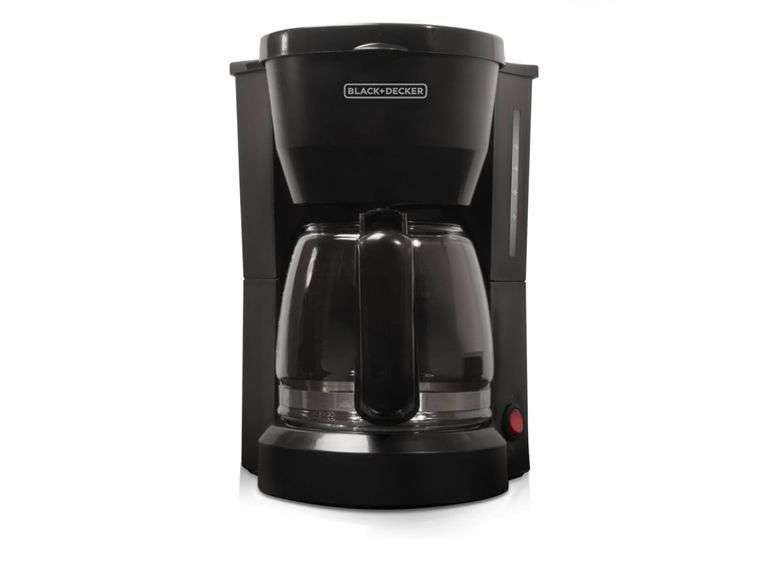 BLACK+DECKER 5-Cup Coffeemaker, Black, DCM600B