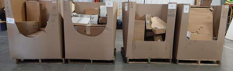 4pc Half Full Car Pallets