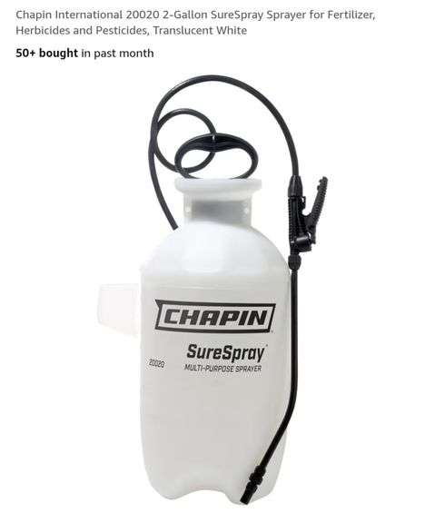 Chapin International 20020 2-Gallon SureSpray Sprayer for Fertilizer ...