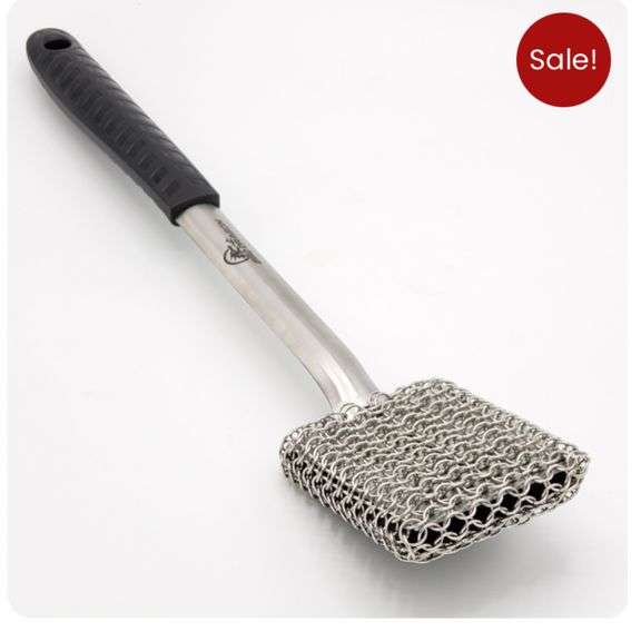 BBQ Dragon Chainmail Grill Brush