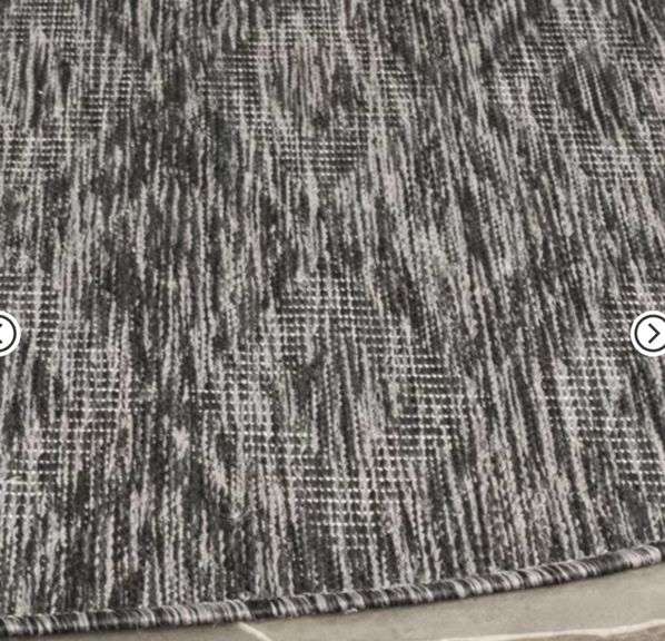 Courtyard CY8522 Power Loomed Indoor and Outdoor Rug - Safavieh 6'x7' Round