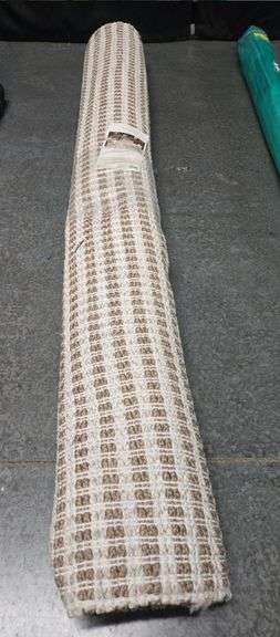 Color Block Braided Outdoor Area Rug Ivory - Threshold 7'x10'