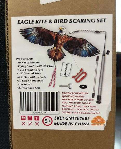 Eagle Kite & Bird Scaring Set