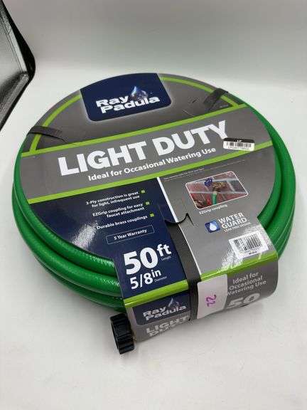 Ray Paula light duty 50ft 5/8in hose
