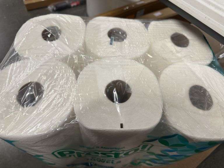 Presto! Strong & Absorbent paper towels , 6 rolls