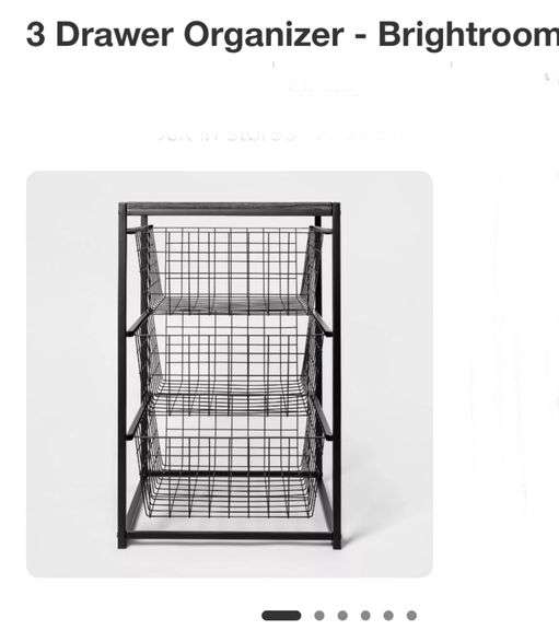 3 Drawer Organizer Brightroom Lexington Online Auction