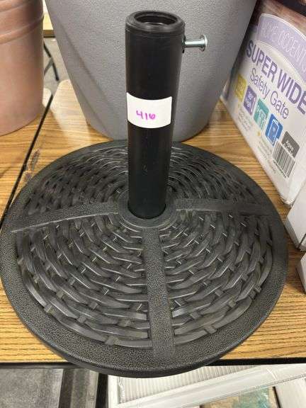 Nuu Garden Patio Umbrella Base Black Patio Umbrella Base