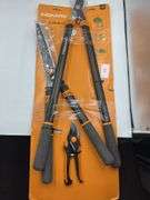 Fiskars Rugg Heirloom Carbon Steel Bypass Lopper/Pruner Set