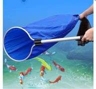 Aquarium Japanese Sock Net Fishing Net Fish Landing Net Catching Net Soft Basket