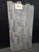 EverStone Cascade Faux Stone Panel, 48 5/8"W x 24 3/4"H x 1 1/4"D, Boardwalk Bay Color