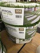 (3) 0.33 ft. x 25 ft. Emerald Green Artificial Turf Strip