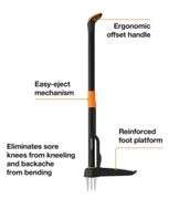 Read! Fiskars 4-Claw Stand-Up Weeder