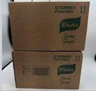 (2) Knorr Sopa Pasta Soup Mix Boxes, Chicken 3.5 oz (Pack of 12 in each) EXP NOV2725
