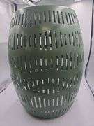 Read! Metal Cutout Round Patio Table
