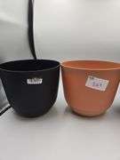 (4) Self Watering Plastic Indoor/Outdoor Planters 8"x8"