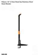 Read! Fiskars 4-Claw Stand-Up Weeder