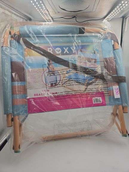 Roxy Low Beach Chair – Lounge Chair Outdoor, Lightweight, Folding, and Portable Seating
