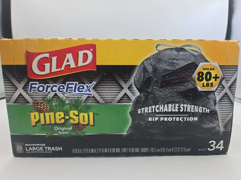 Glad Forceflex Pine-Sol Trash Bags 34ct (30 Gallon)