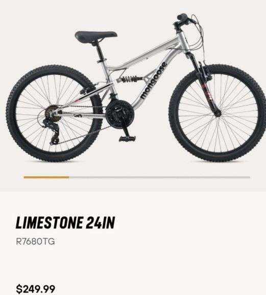 Mongoose Limestone 24" Bike