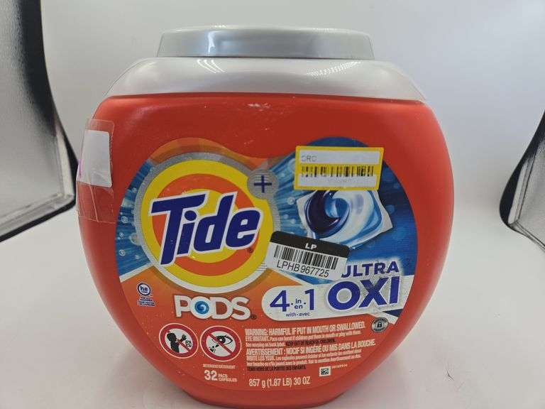 Tide 4in1 Ultra Oxi Pods 32 ct