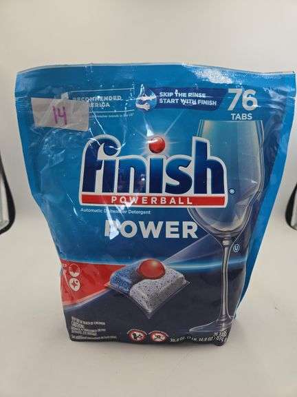 Finish Powerball Power Dishwasher Tabs 76ct