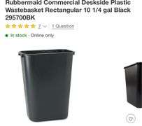 Misc lot - see pictures , Rubbermaid wastebasket, Moen grab bar and more…