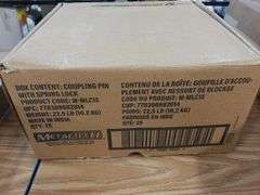 1 Box MetalTech Coupling Pin with Spring Lock 25ct & 1 Box of MetalTech Spring Locks 25ct