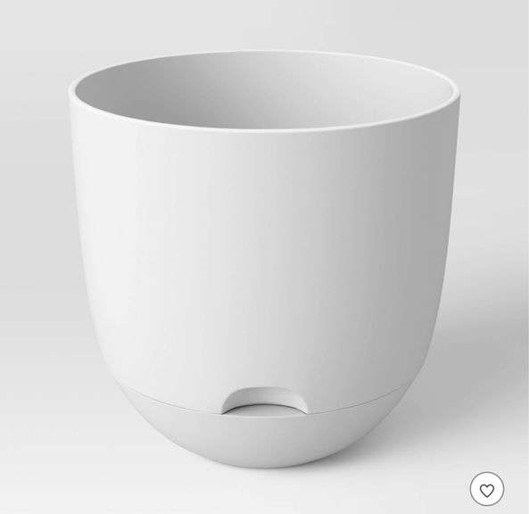 (2) Self-Watering Plastic Indoor Outdoor Planter Pot - Room Essentials™