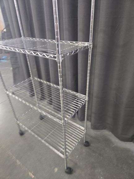 4 Tier Wire Shelf 62"x29"x14"
