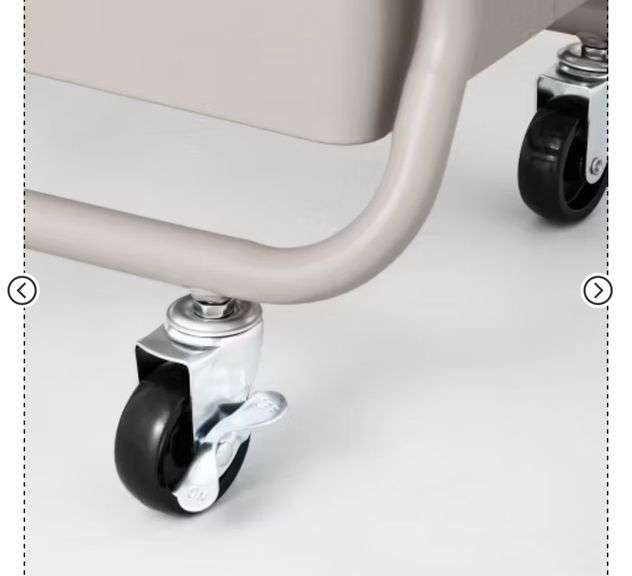 3 Tier Metal Utility Cart - Brightroom™