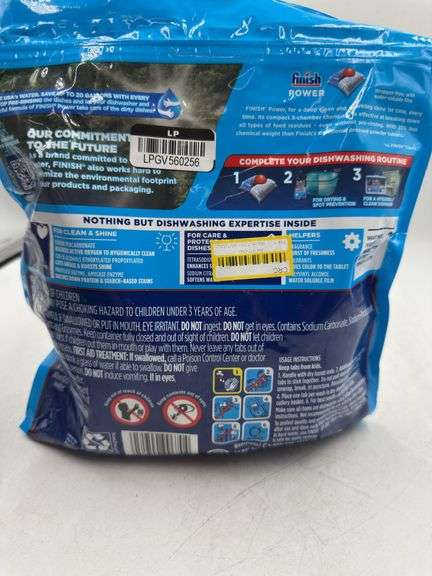 Finish Powerball dishwasher detergent, 43 tabs