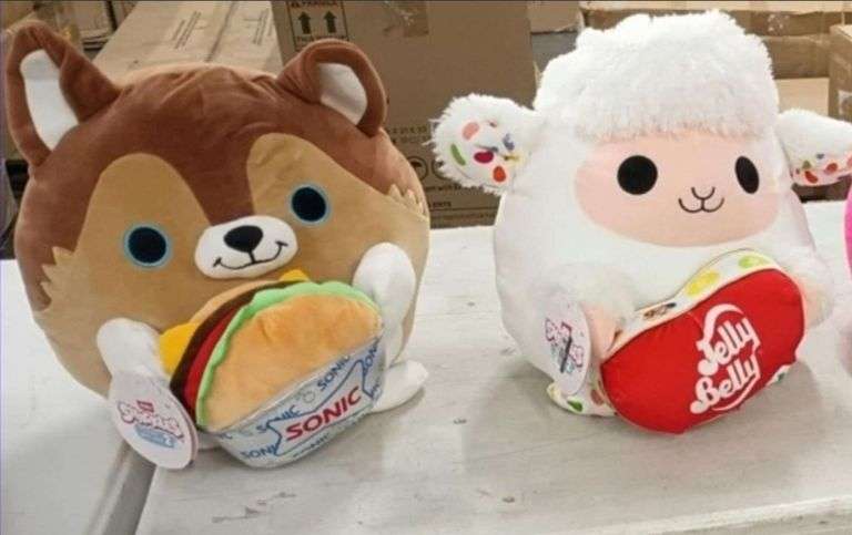 5 Snackles Plush Animals