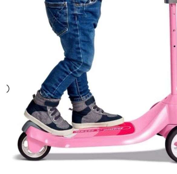 Radio Flyer Grow With Me Beginner Kids' Kick Scooter, pink