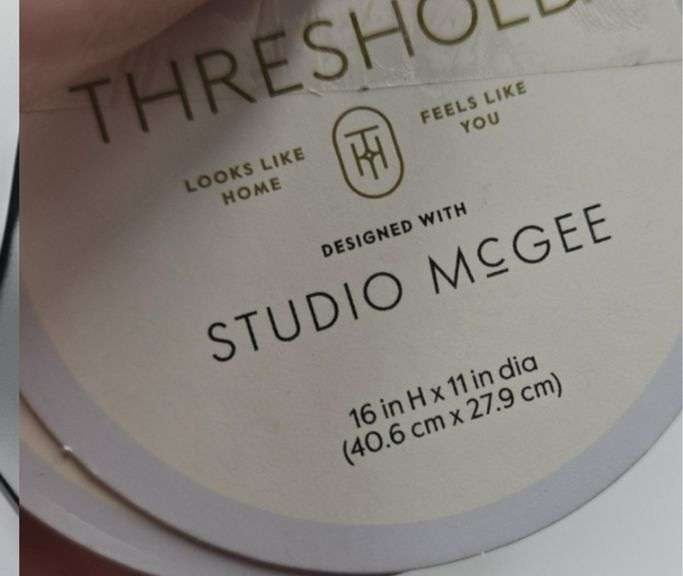 Threshold Studio McGee Elephant Grass Vase Indoor Decorative Height Natural
