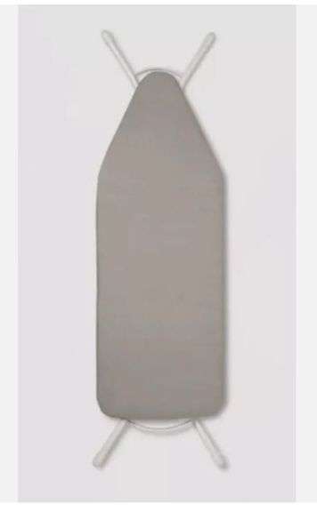 (2) Room Essentials Padded Ironing Board Cover 100% Cotton Grey, Wide